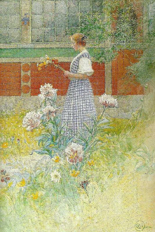 Carl Larsson portratt av nisse linderdahl